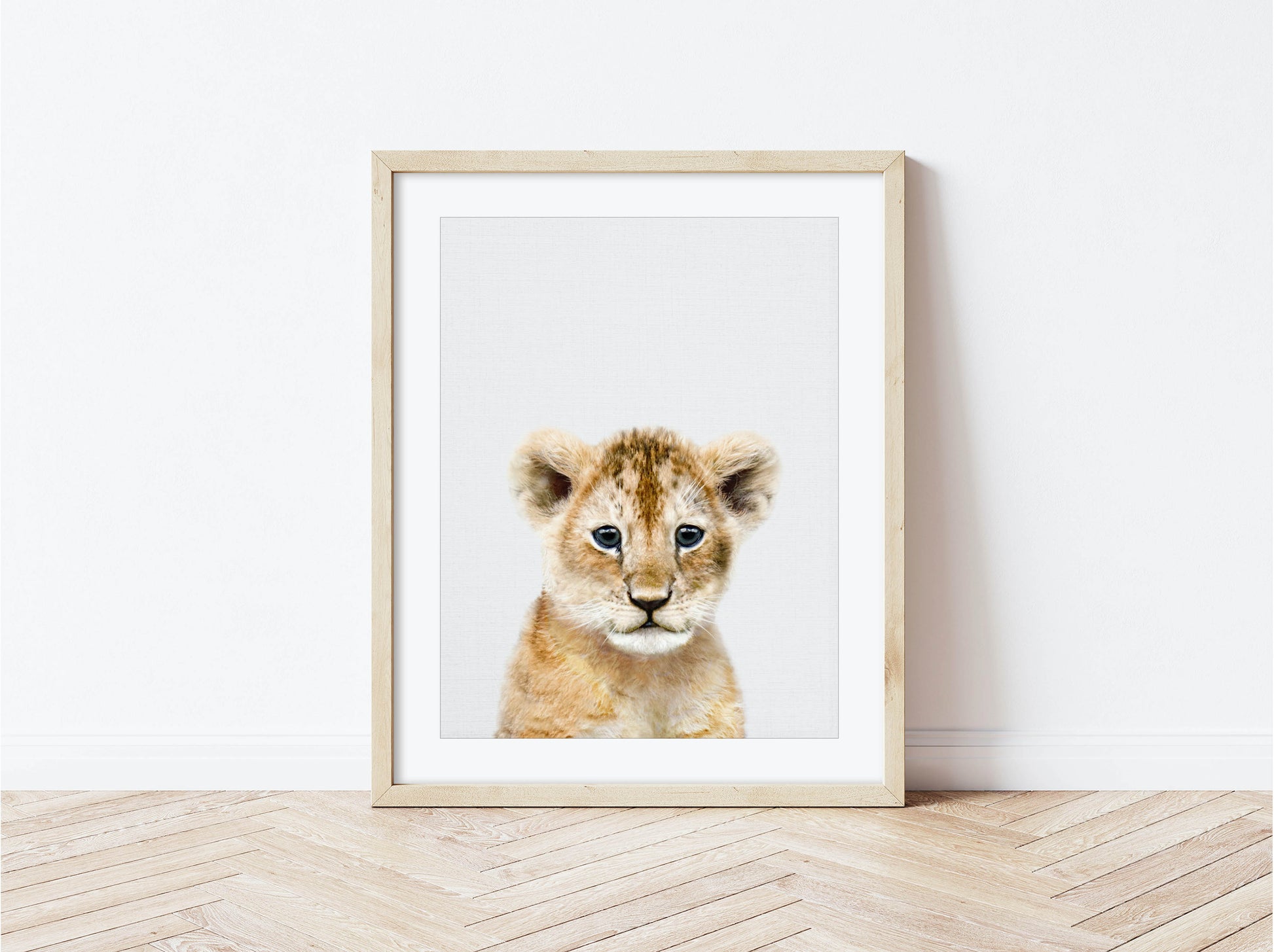 Lion Cub Print - PRINT - Fable and Fawn 