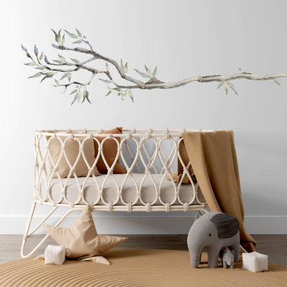Australian Gum Tree Branch Wall Decal x3 Sizes