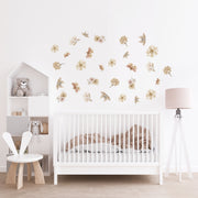 Butterfly & Flower Wall Decals