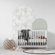 Arch Wall Decal - Leopard Safari (Sage) - Wall Decals Australia - Fable and Fawn