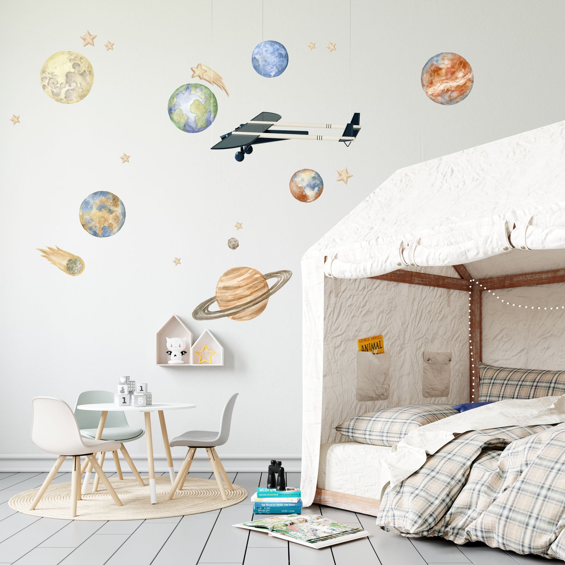 Planet Wall Decals - Wall Decals - Fable and Fawn 