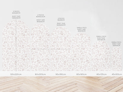 Arch Wall Decal - Isabella - Wall Decals Australia - Fable and Fawn 