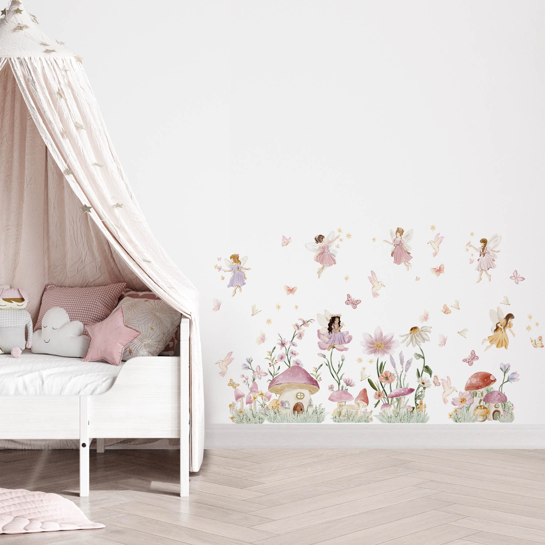 Enchanted Fairy Wall Stickers (Medium Set)