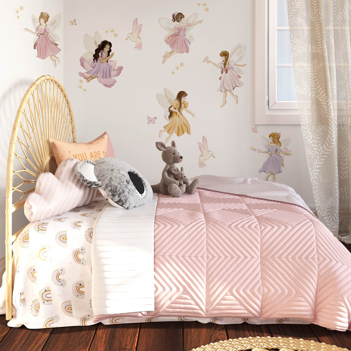 Fairy Wall Stickers - Wall Decals - Fable and Fawn