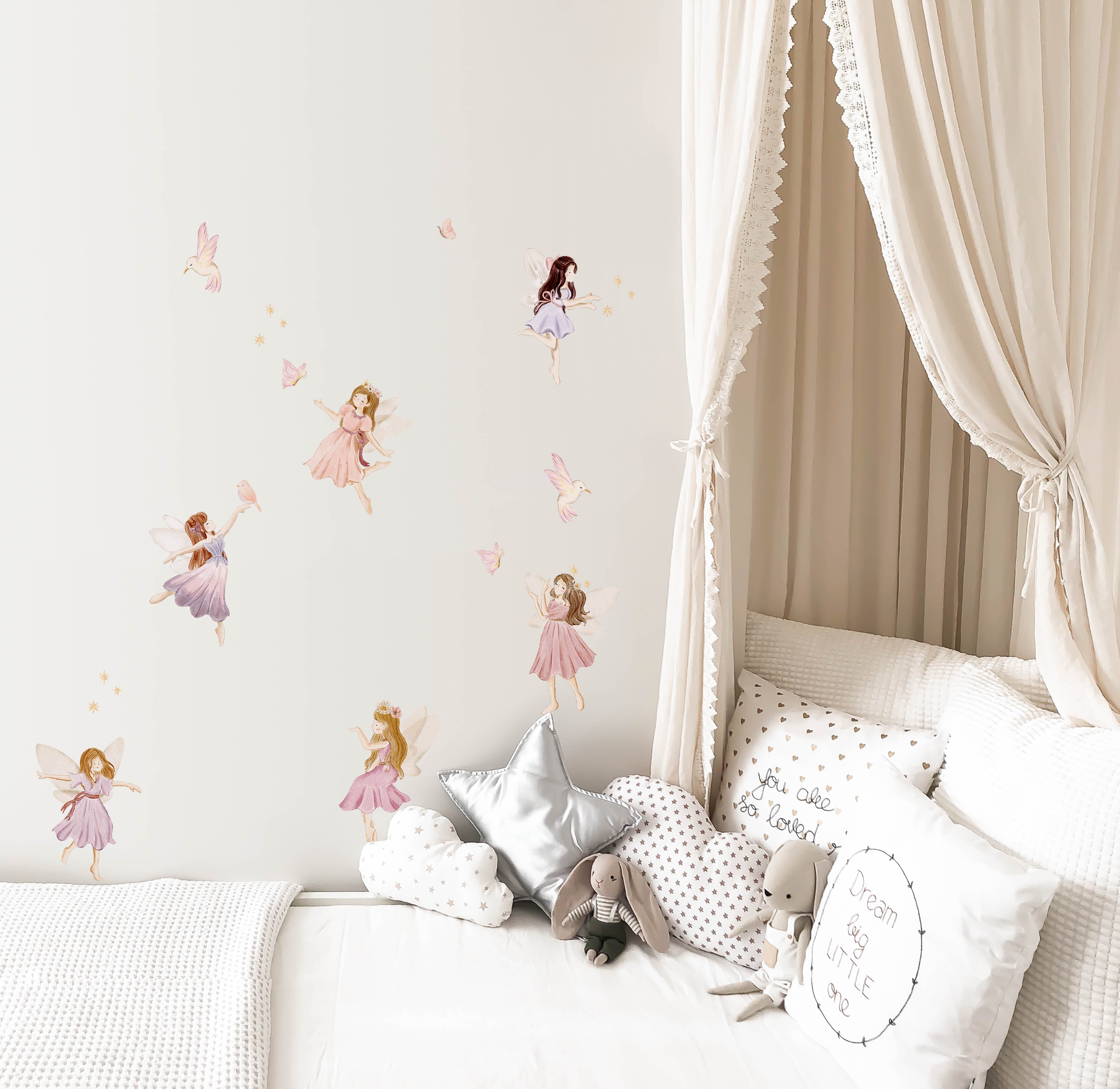 Fairy Wall Stickers - Wall Decals - Fable and Fawn