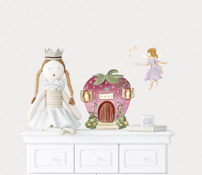 Strawberry Fairy House -  - Fable and Fawn 