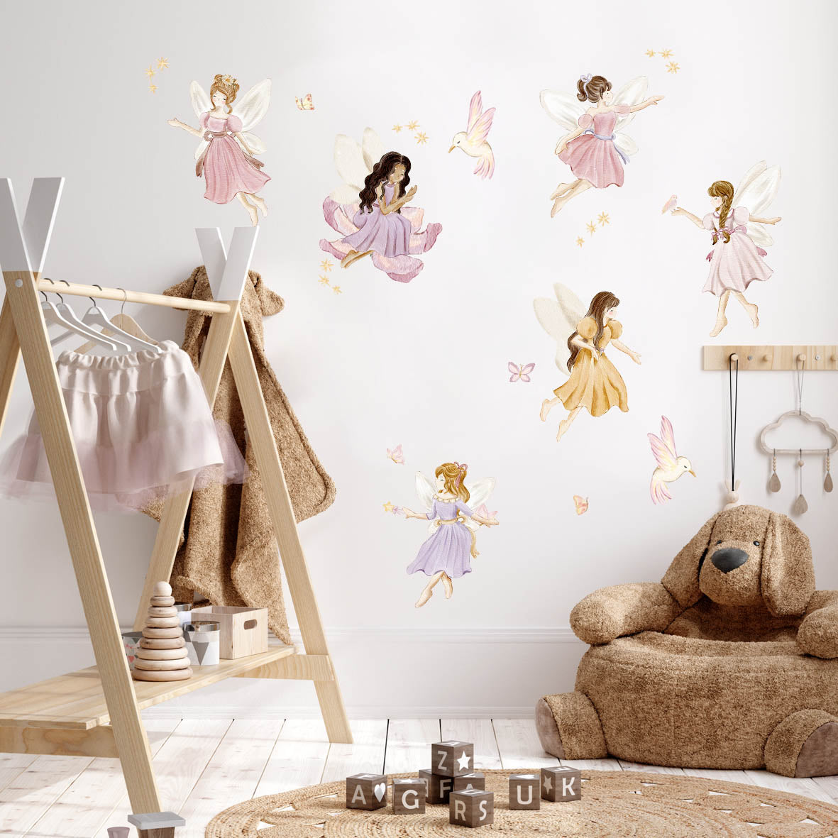 Fairy Wall Stickers - Wall Decals - Fable and Fawn