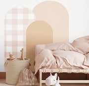 Nude Arch Wall Decal | Gingham