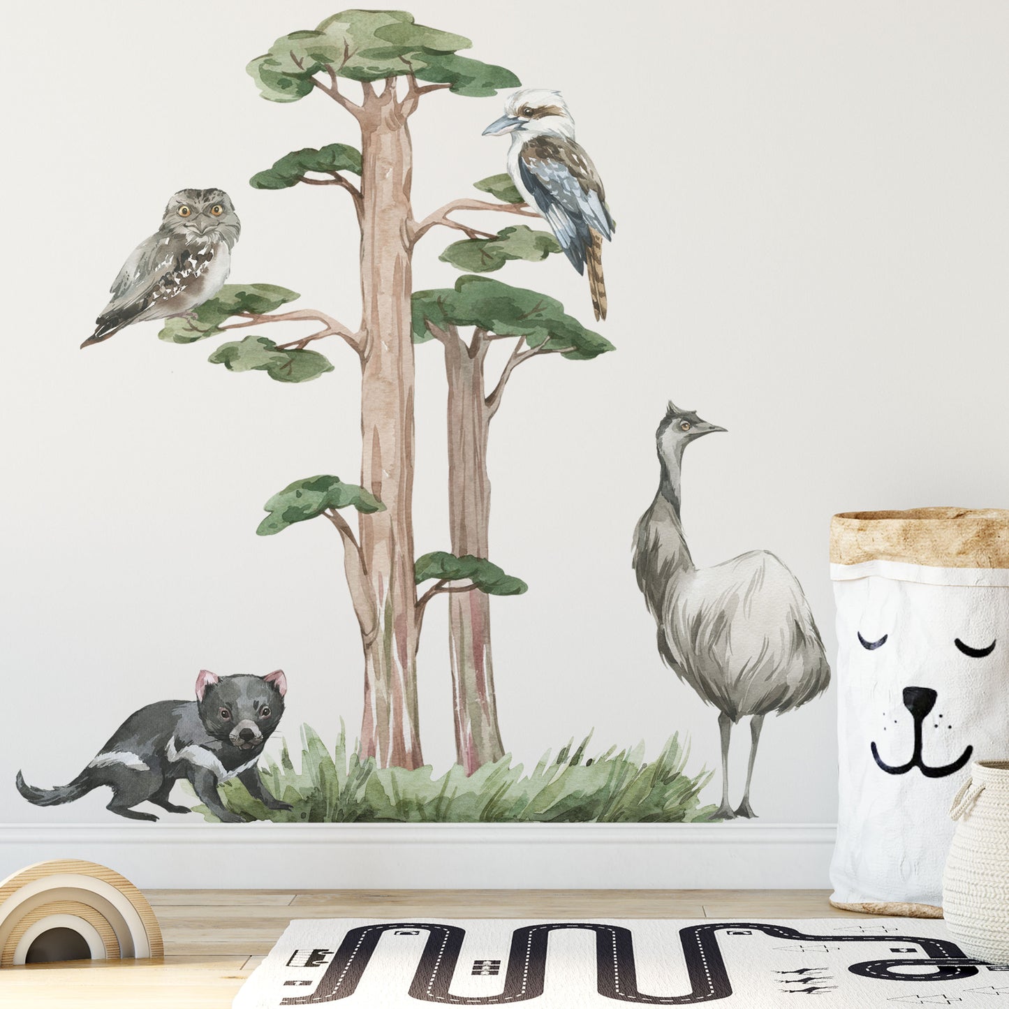 Grass Border Wall Decals
