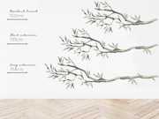 Australian Gum Tree Branch Wall Decal x3 Sizes