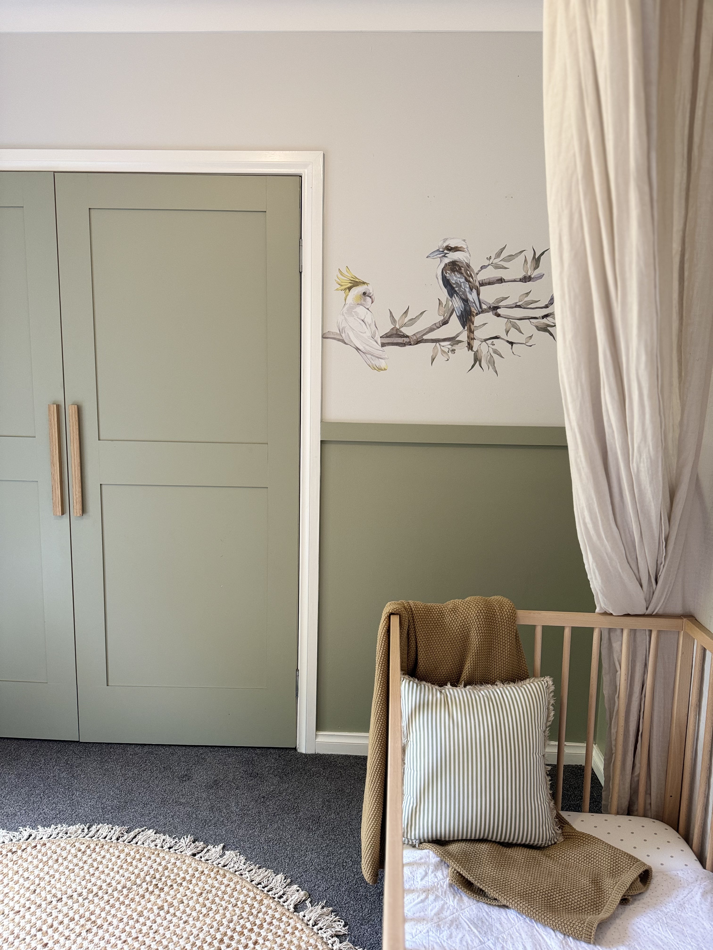 Gum Tree Branch + Animals - Wall Decals Australia - Fable and Fawn 