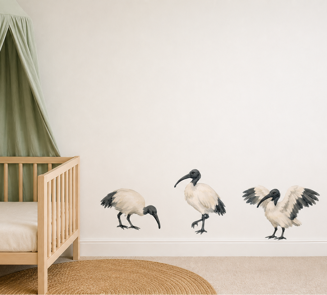 Bin Chicken Bird Wall Decals