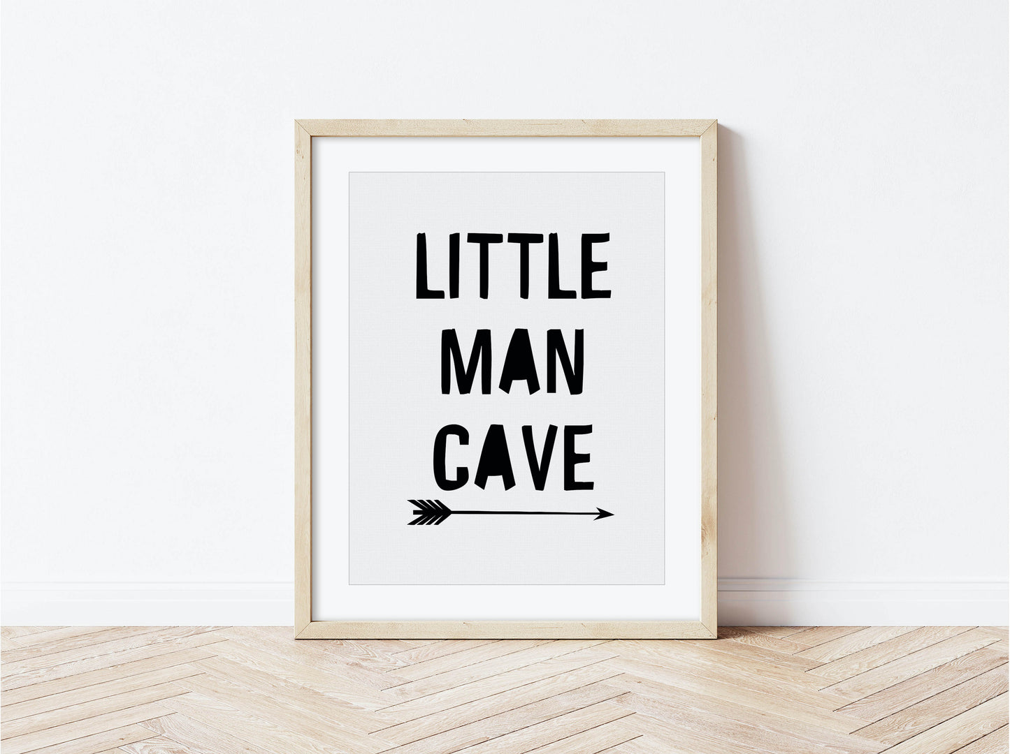 Little Man Cave Print - PRINT - Fable and Fawn 