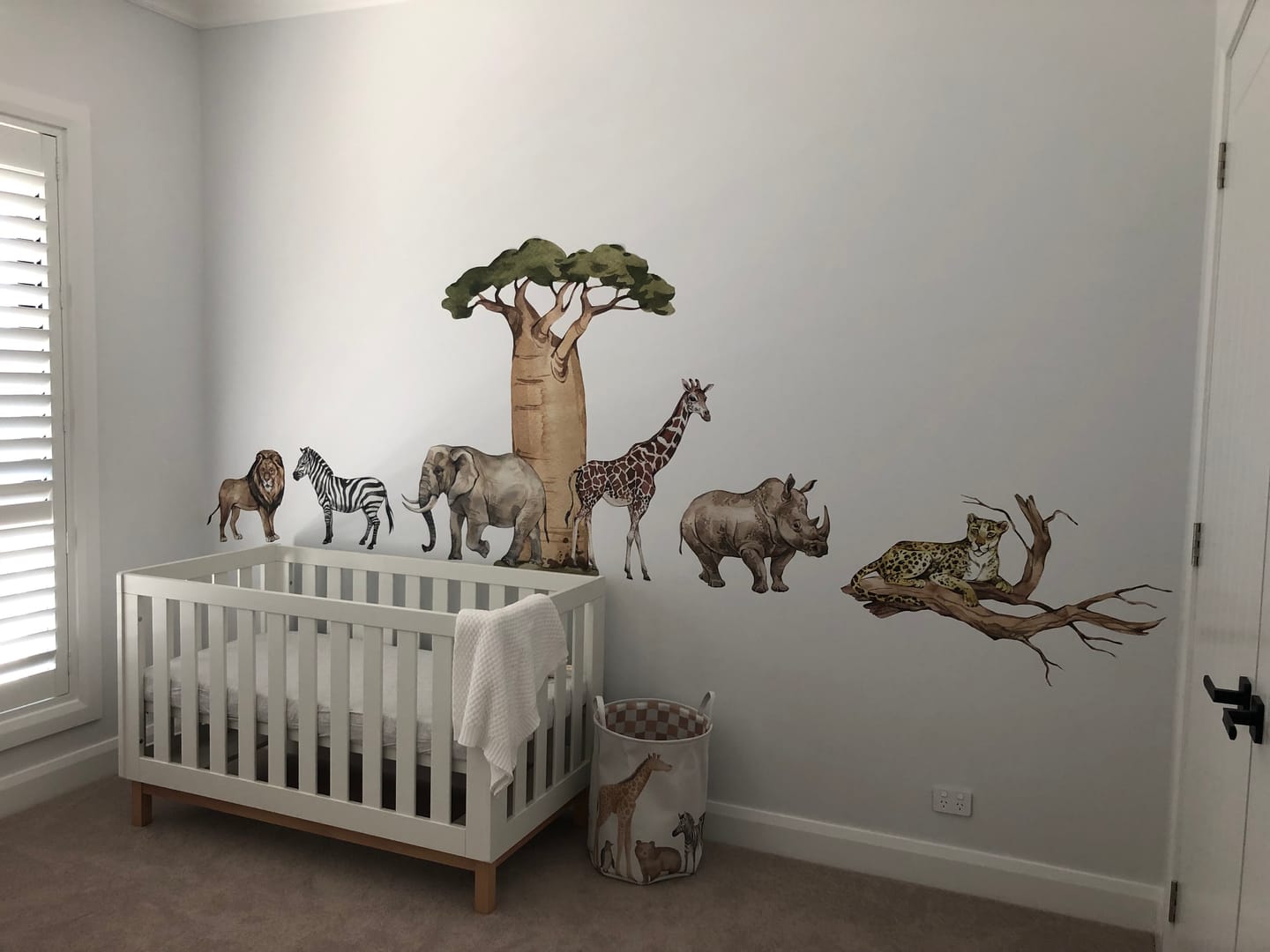 Safari Wall Decals - Wall Decals Australia - Fable and Fawn 