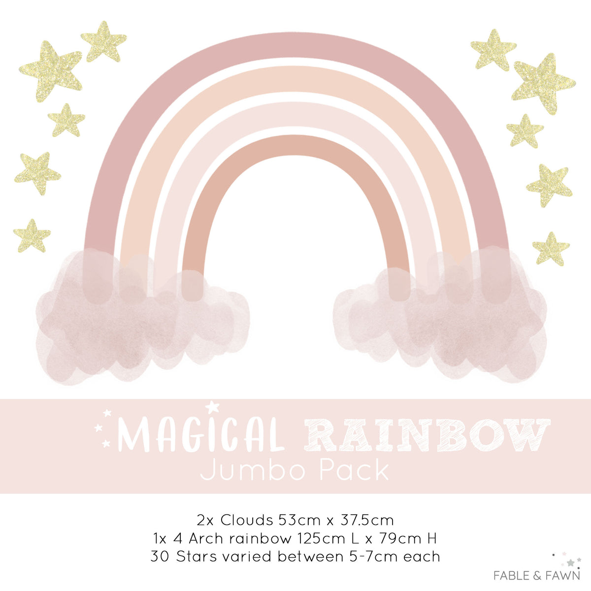Magical Rainbow Wall Decal