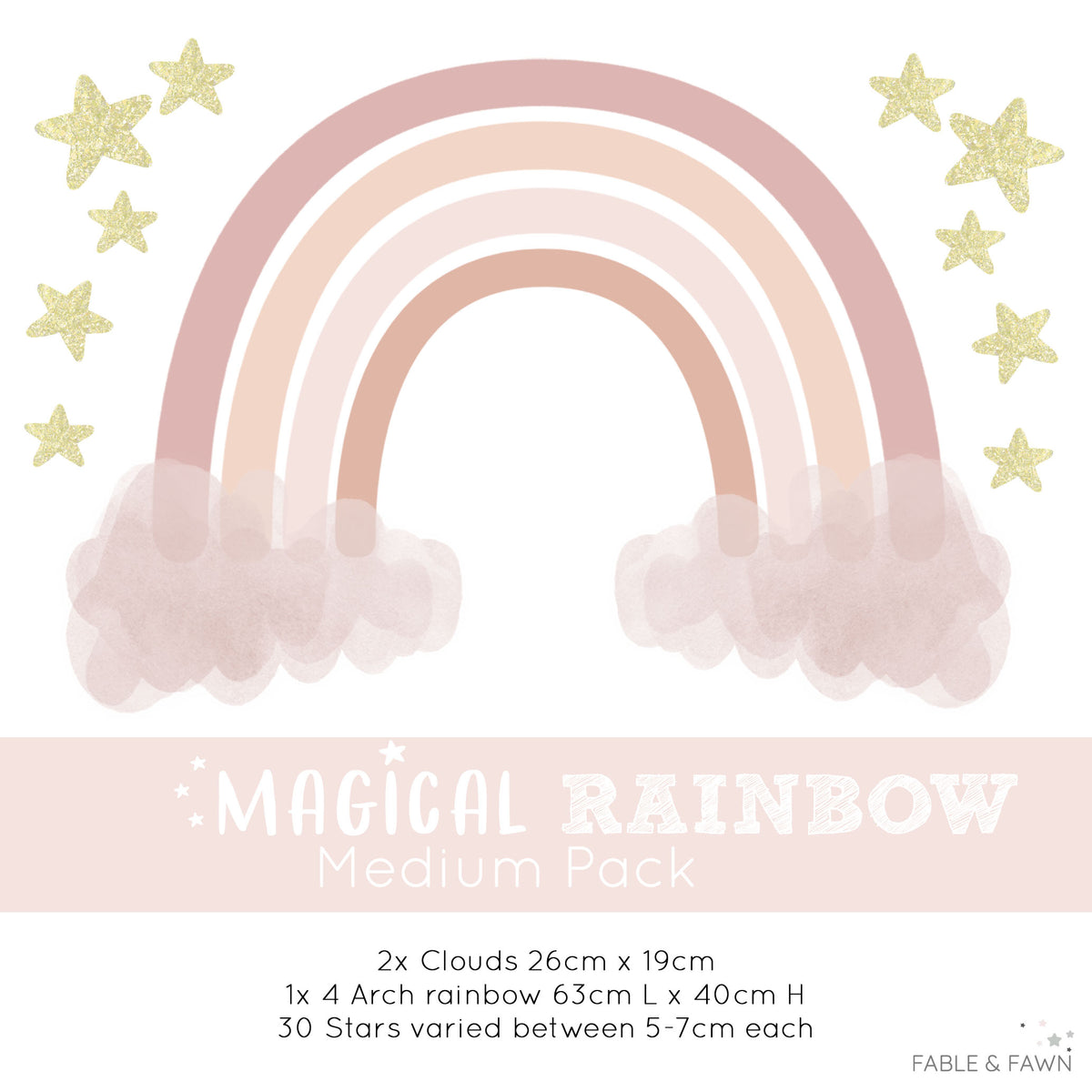 Magical Rainbow Wall Decal