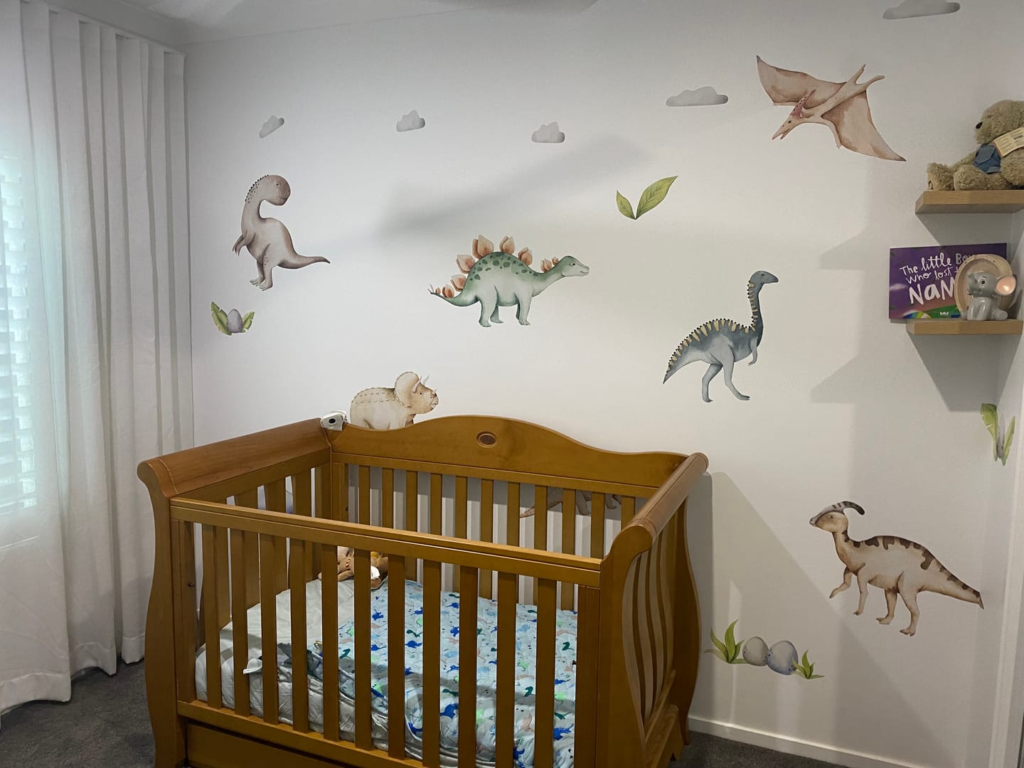 Baby Dinosaur Wall Decals - Wall Decals Australia - Fable and Fawn 