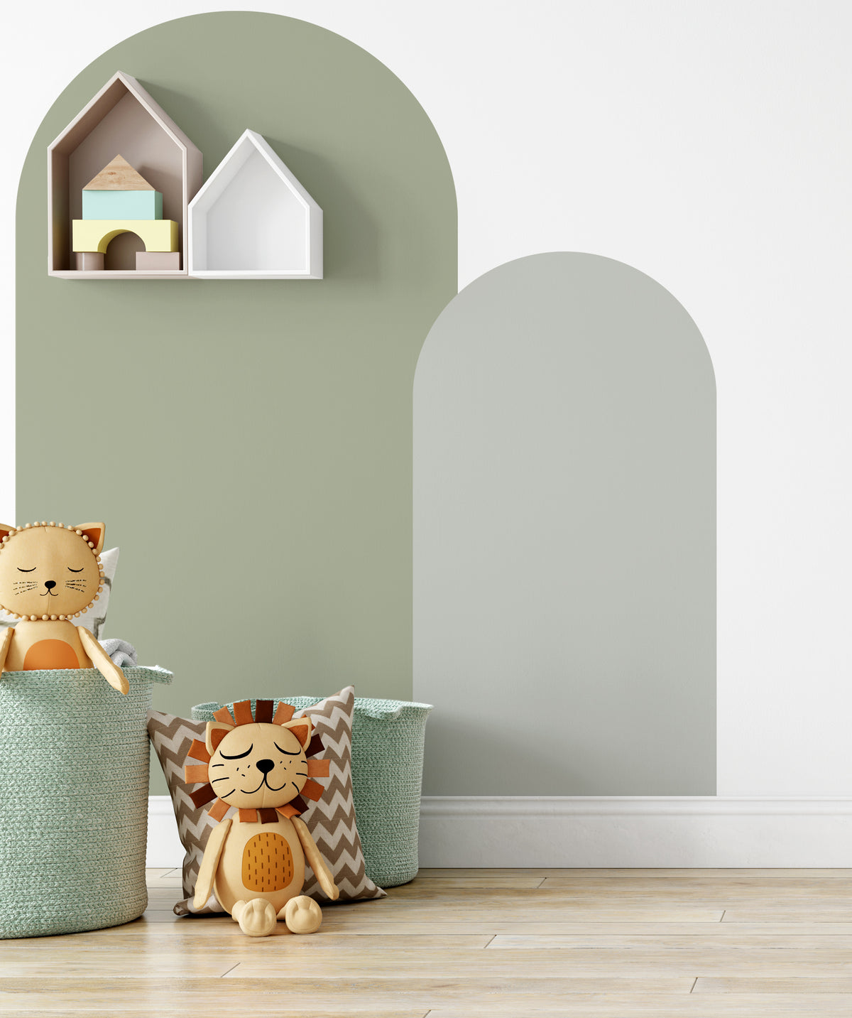 Arch Wall Decals - Sage - Wall Decals Australia - Fable and Fawn
