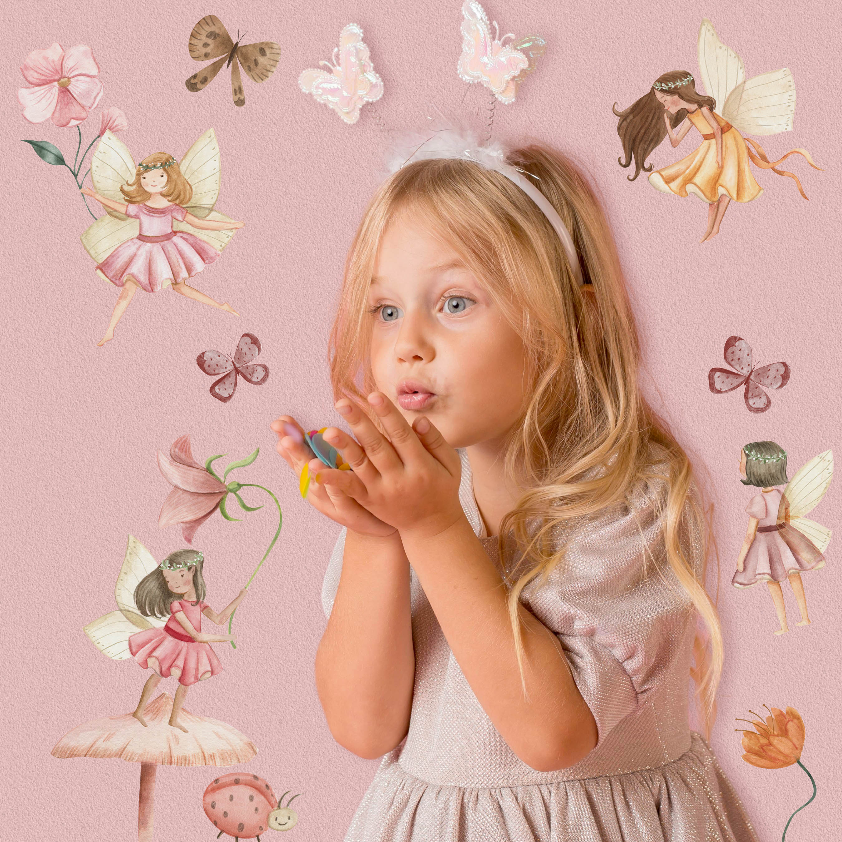 Fairy Garden Wall Decals