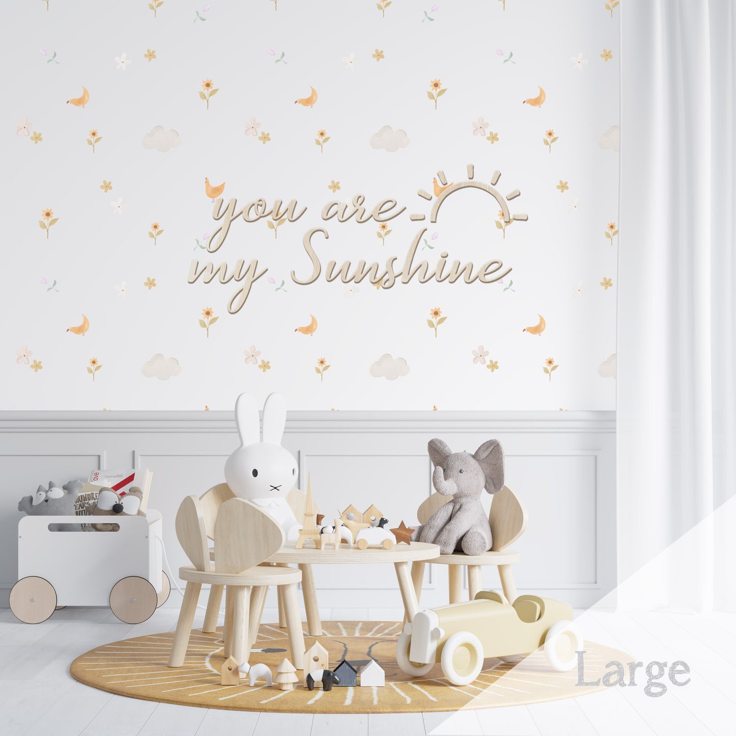 You Are My Sunshine Wall Decal - Wall Decals Australia - Fable and Fawn 