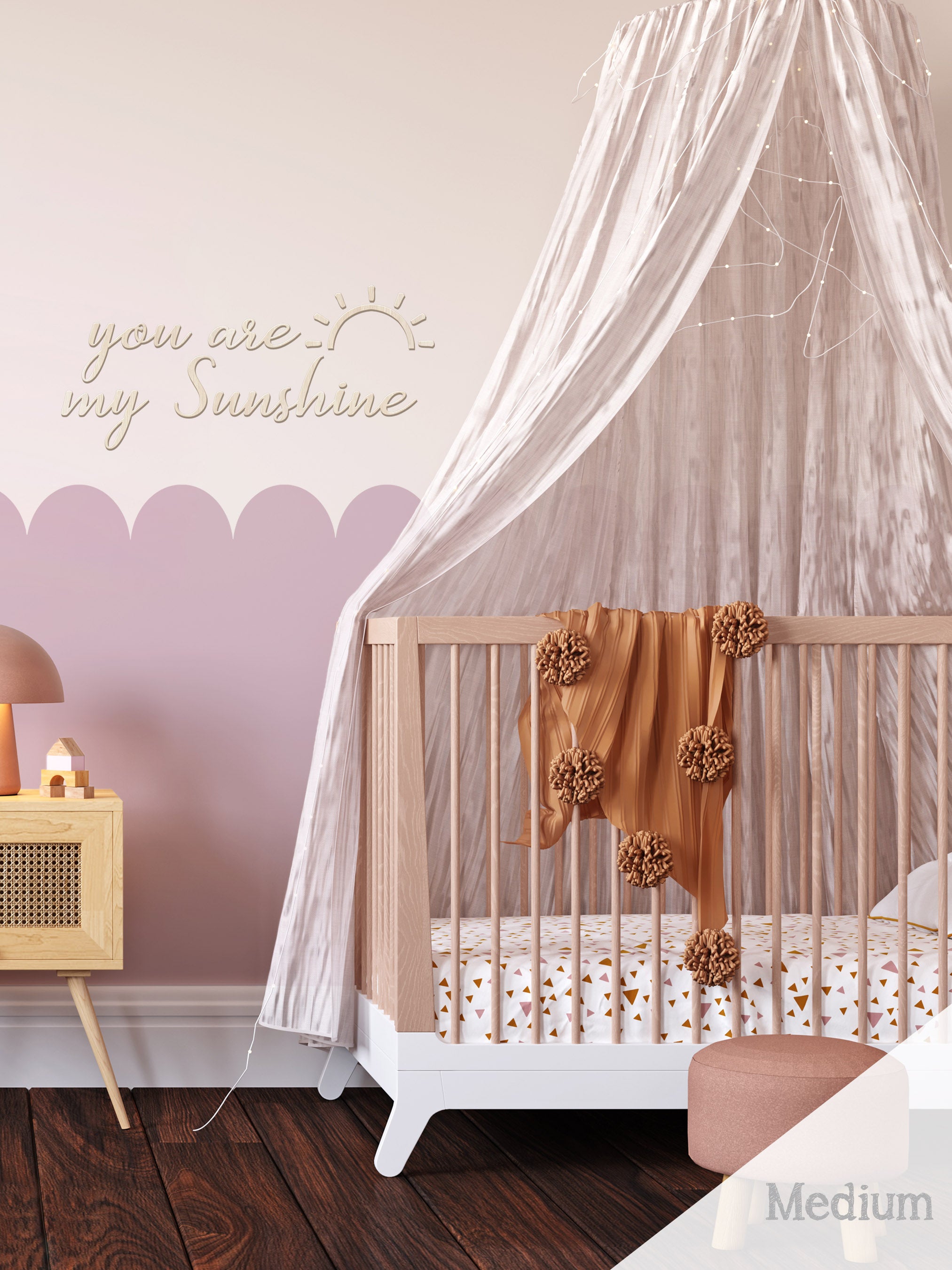 You Are My Sunshine Wall Decal - Wall Decals Australia - Fable and Fawn