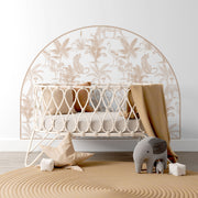 Bedhead Wall Decal - Leopard Safari (Clay)