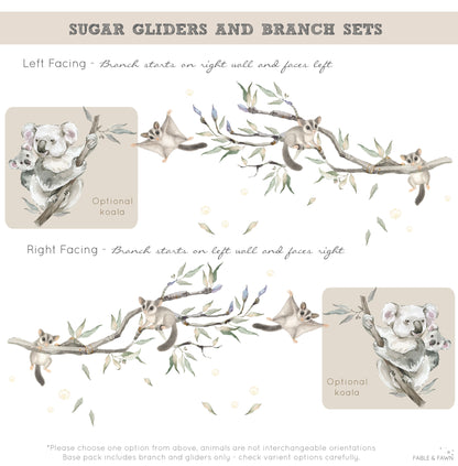 Sugar Glider Babies Set