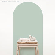 Duck Egg Blue Arch Wall Decal