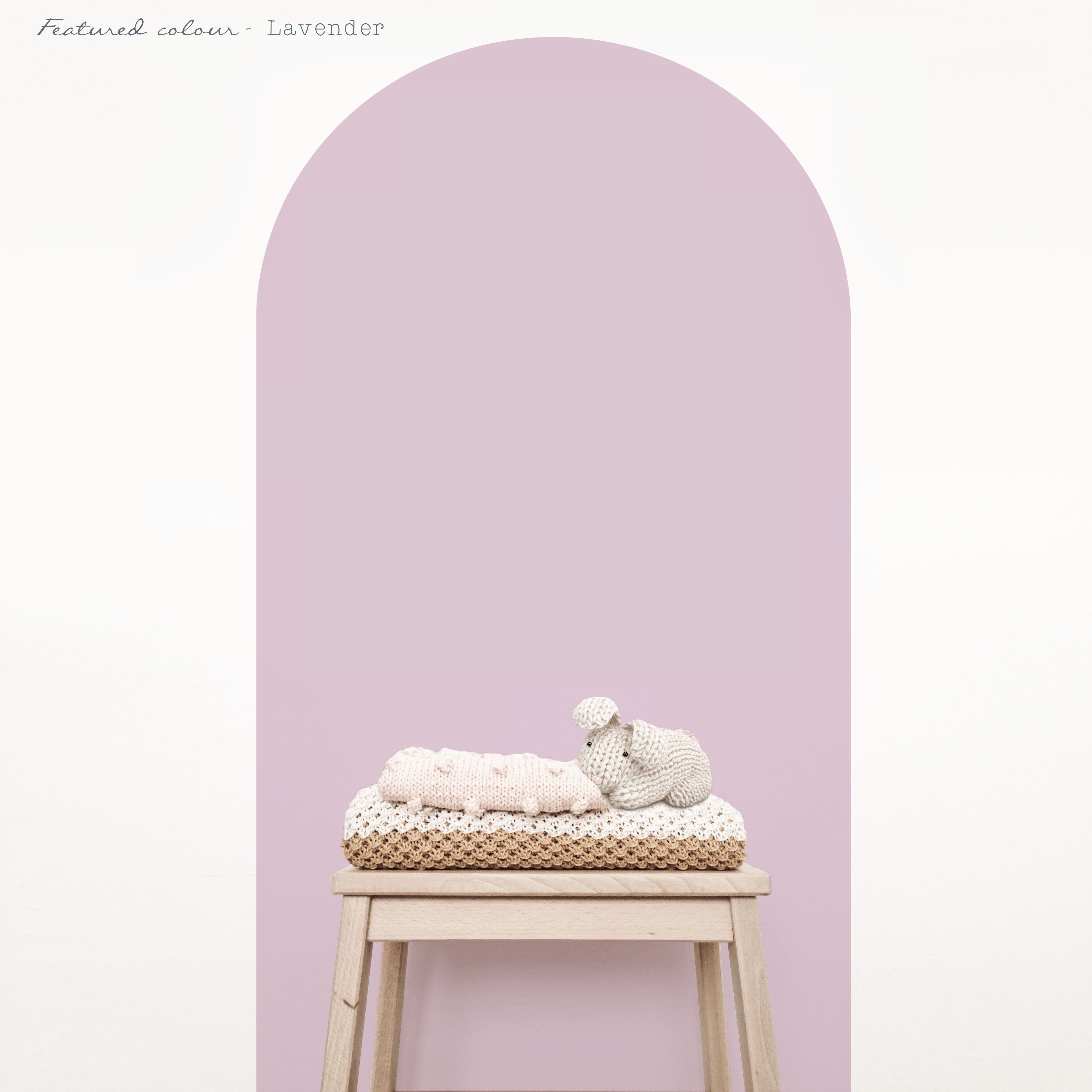Purple Arch Wall Decal