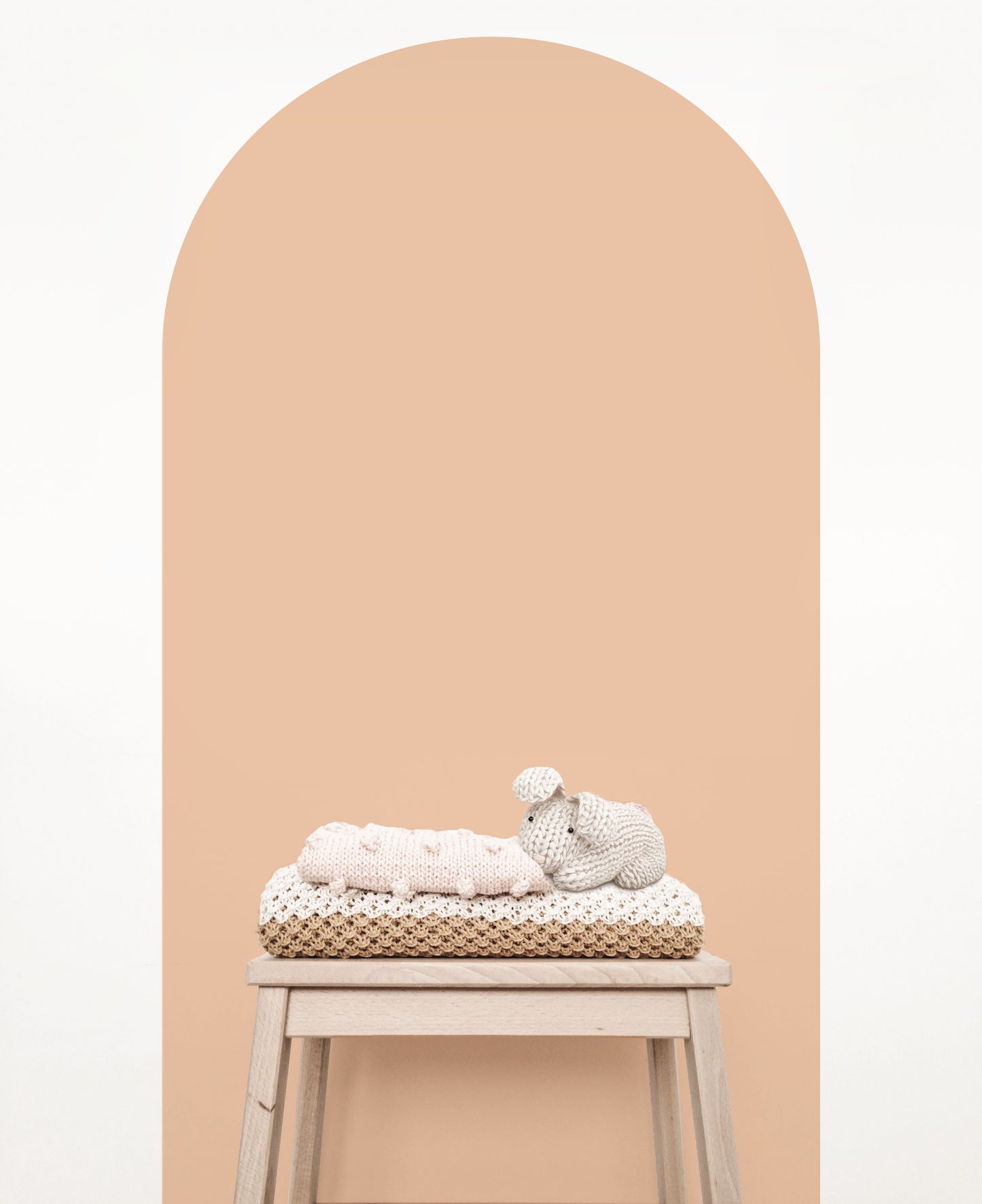 Arch Wall Decals - Peach - Wall Decals Australia - Fable and Fawn 