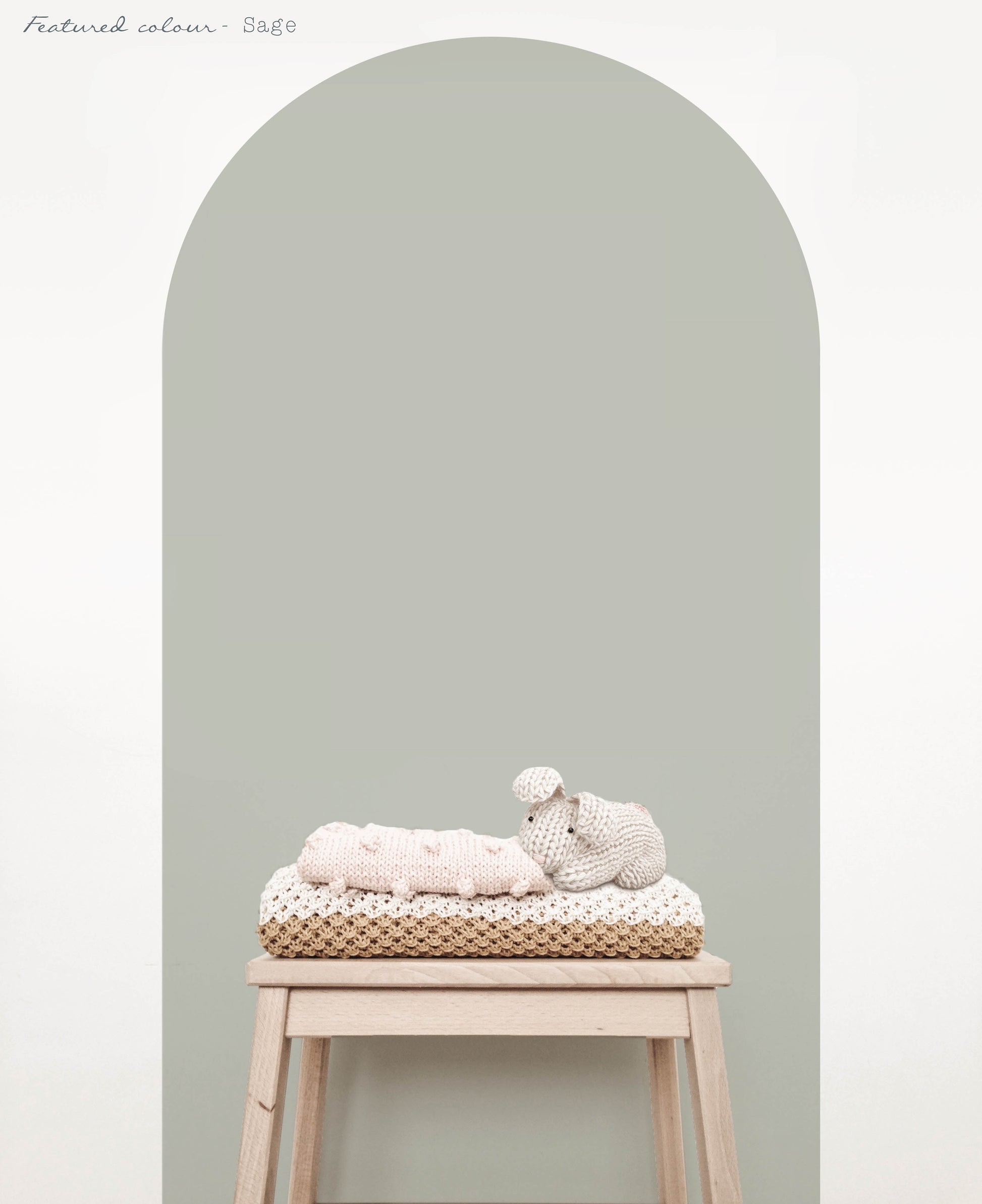 Arch Wall Decals - Block Colours - Wall Decals - Fable and Fawn 