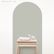 Sage Green Arch Wall Decal