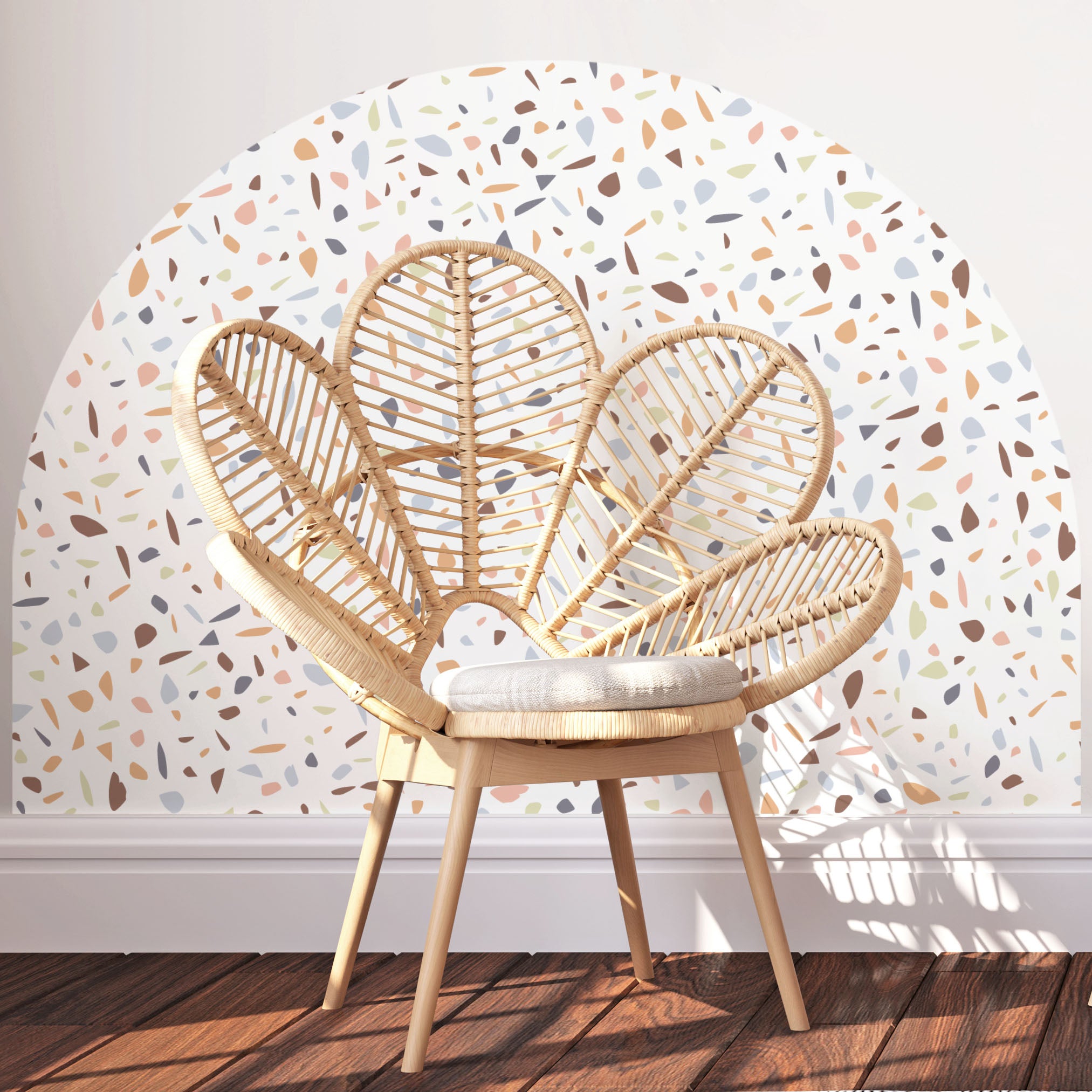 Bedhead Wall Decal (Terrazzo)