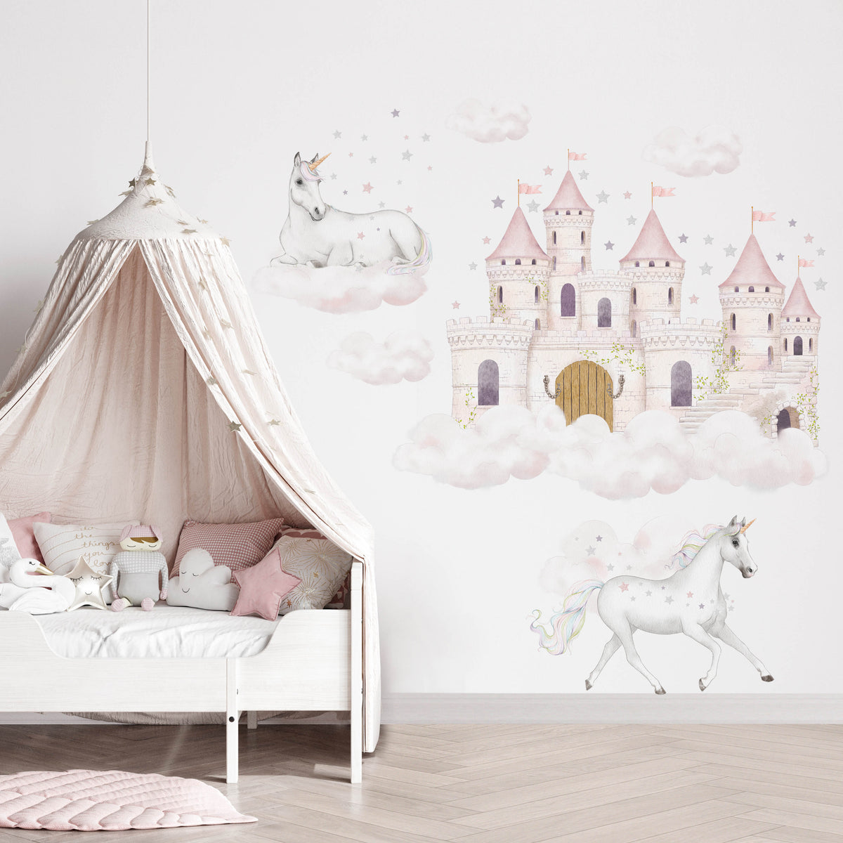 Unicorn Wall Decal Set