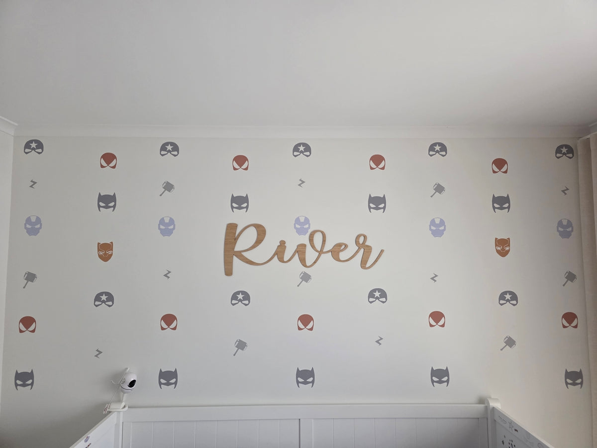 Superhero Wall Decals