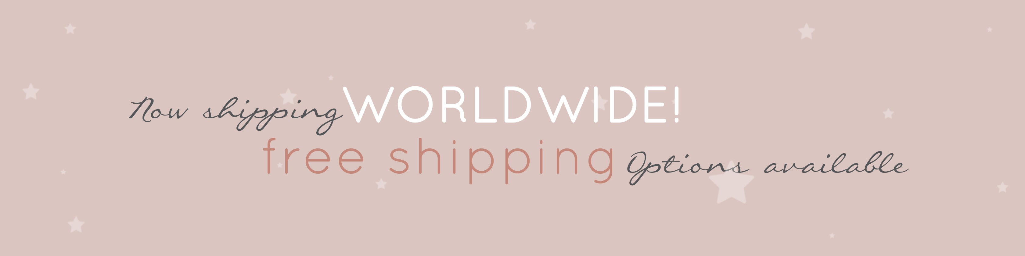 worldwide shipping at fable and fawn