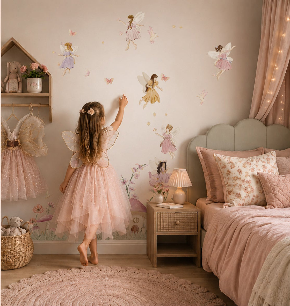 how to apply wall decals product information - fable and fawn