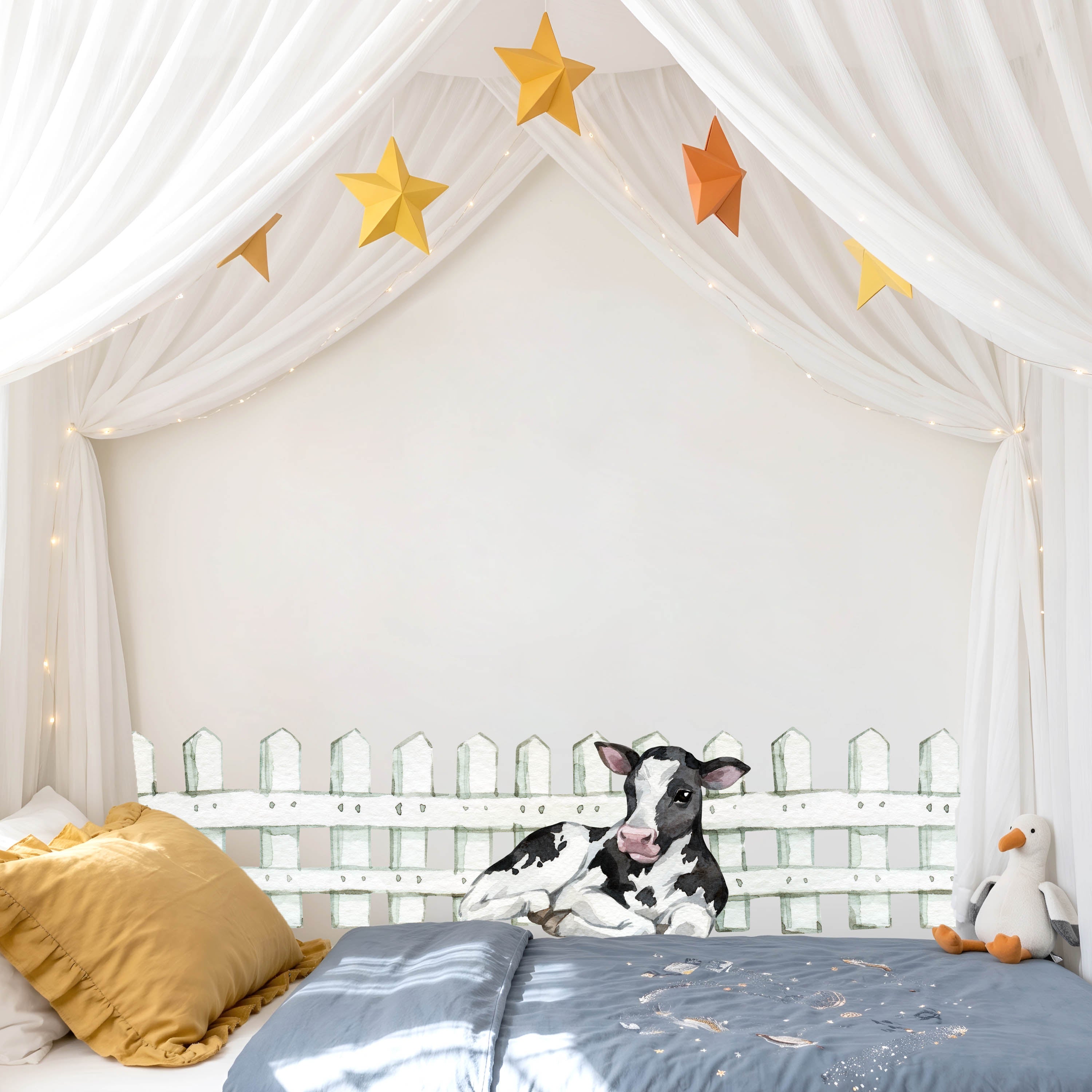 Picket Fence Wall Decal