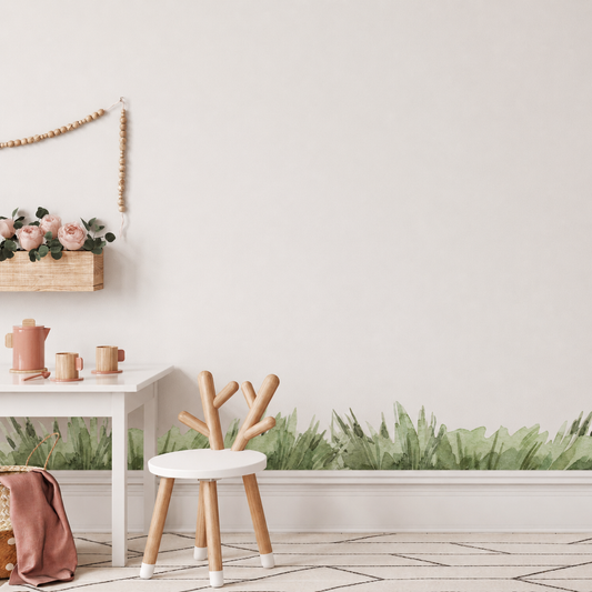 Grass Border Wall Decals