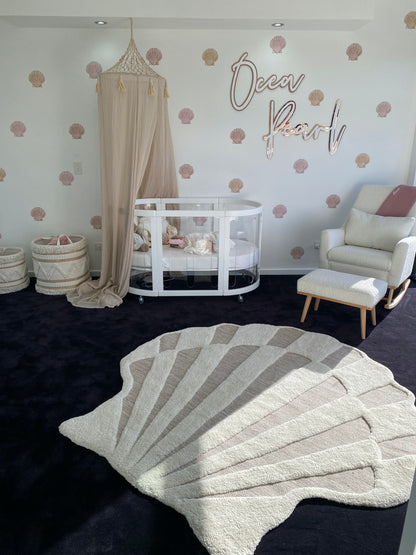 Seashell Wall Decals (Gold) - Wall Decals Australia - Fable and Fawn 