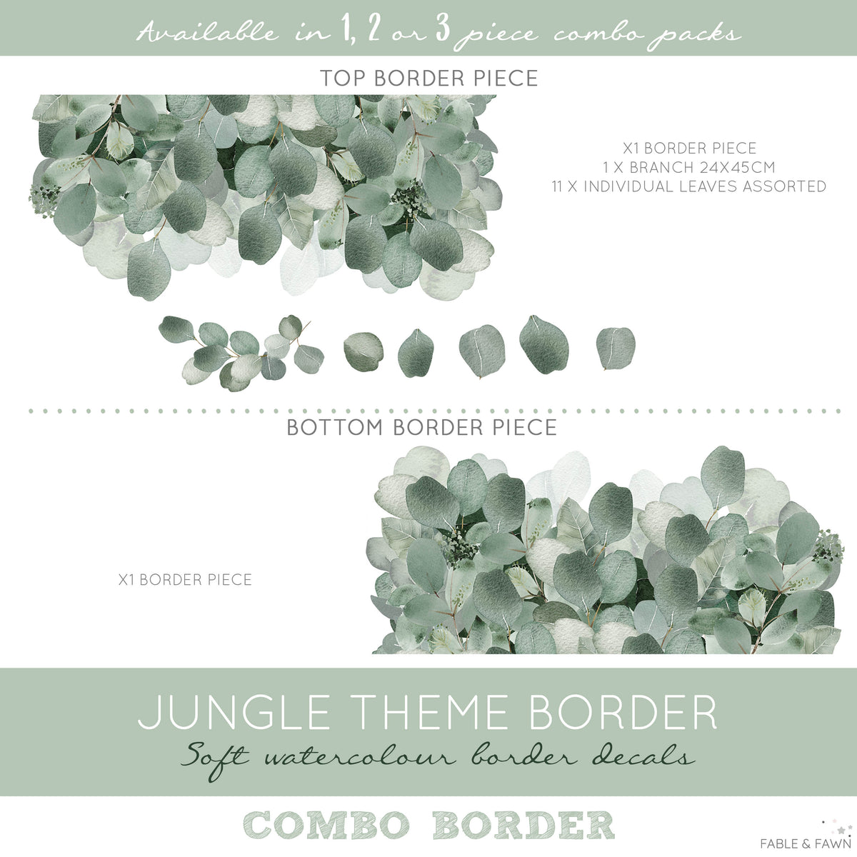 Jungle Theme Wall Border