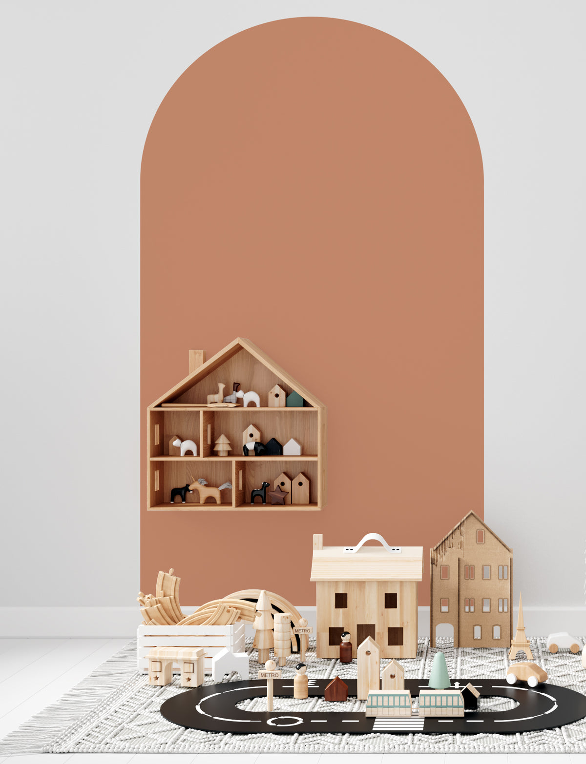 Arch Wall Decals - Clay - Wall Decals Australia - Fable and Fawn