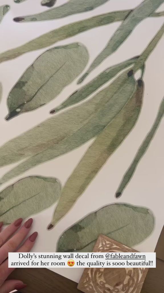 Create a Cascading Garden with Gum Tree Wall Decals in Australia