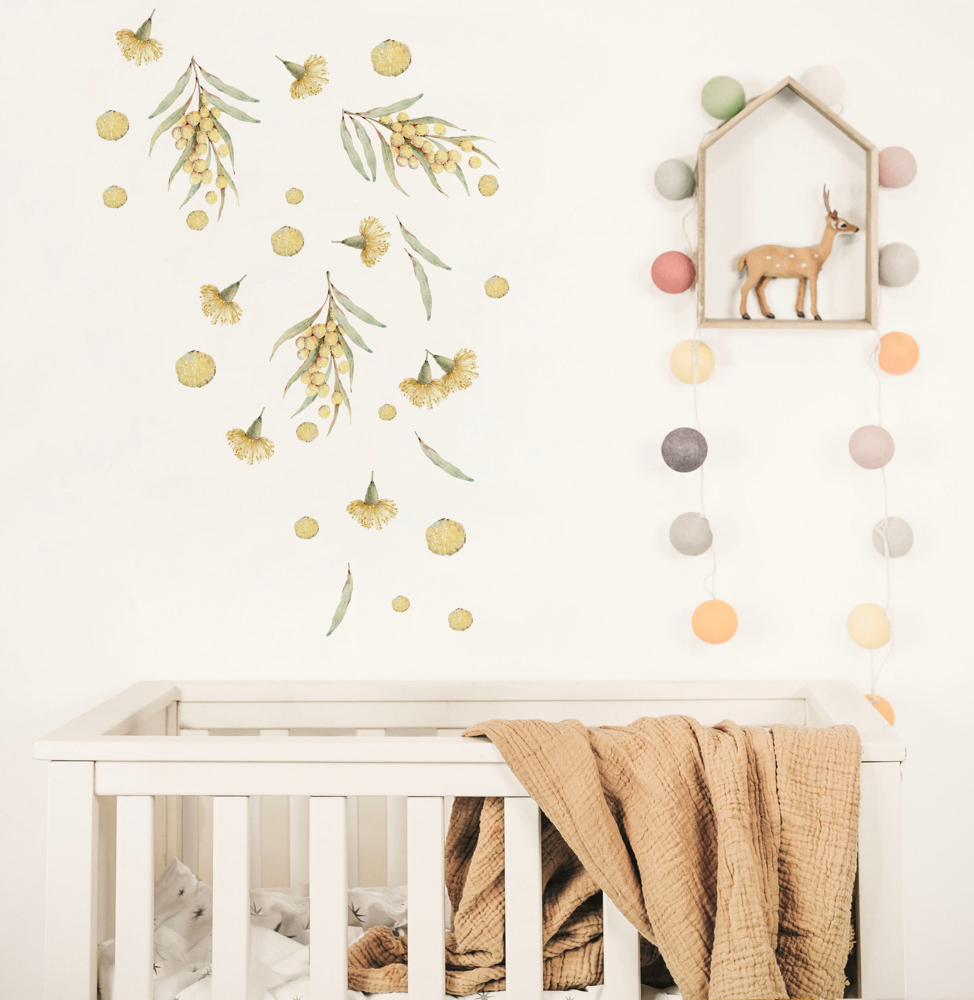 Australian Native Decals - Wattle - Wall Decals Australia - Fable and Fawn 