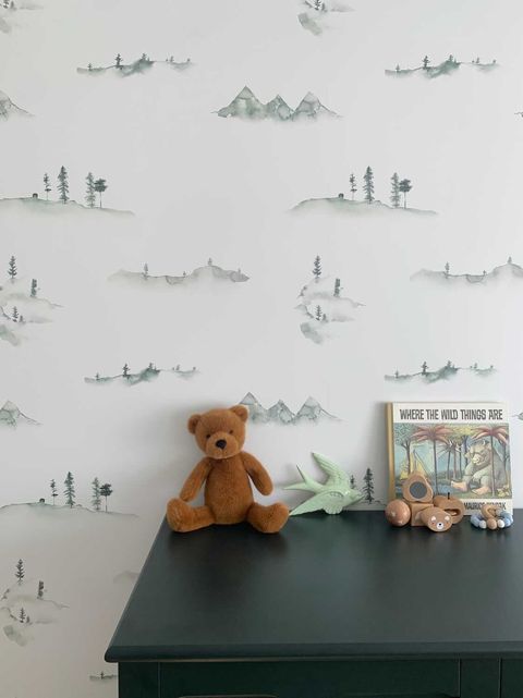 Misty Mountain Wallpaper - Wallpaper - Fable and Fawn 