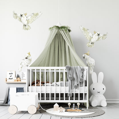 Cockatoo Bird Wall Decals - Wall Decals Australia - Fable and Fawn 