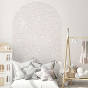Arch Wall Decal - Little Birdie (Pink) - Wall Decals - Fable and Fawn