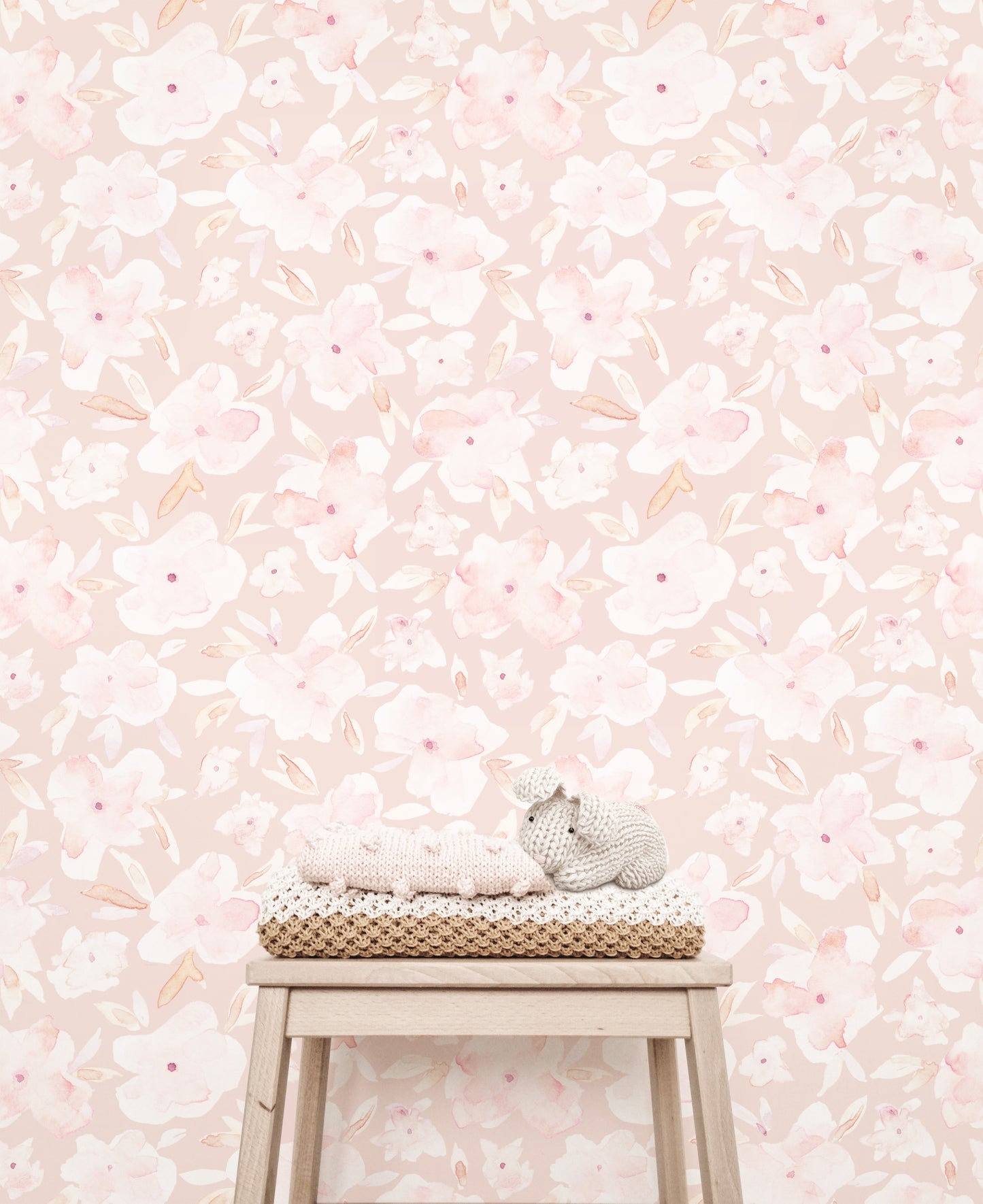 Pretty Posy Floral Wallpaper (4 colour-ways) - Wallpaper - Fable and Fawn 