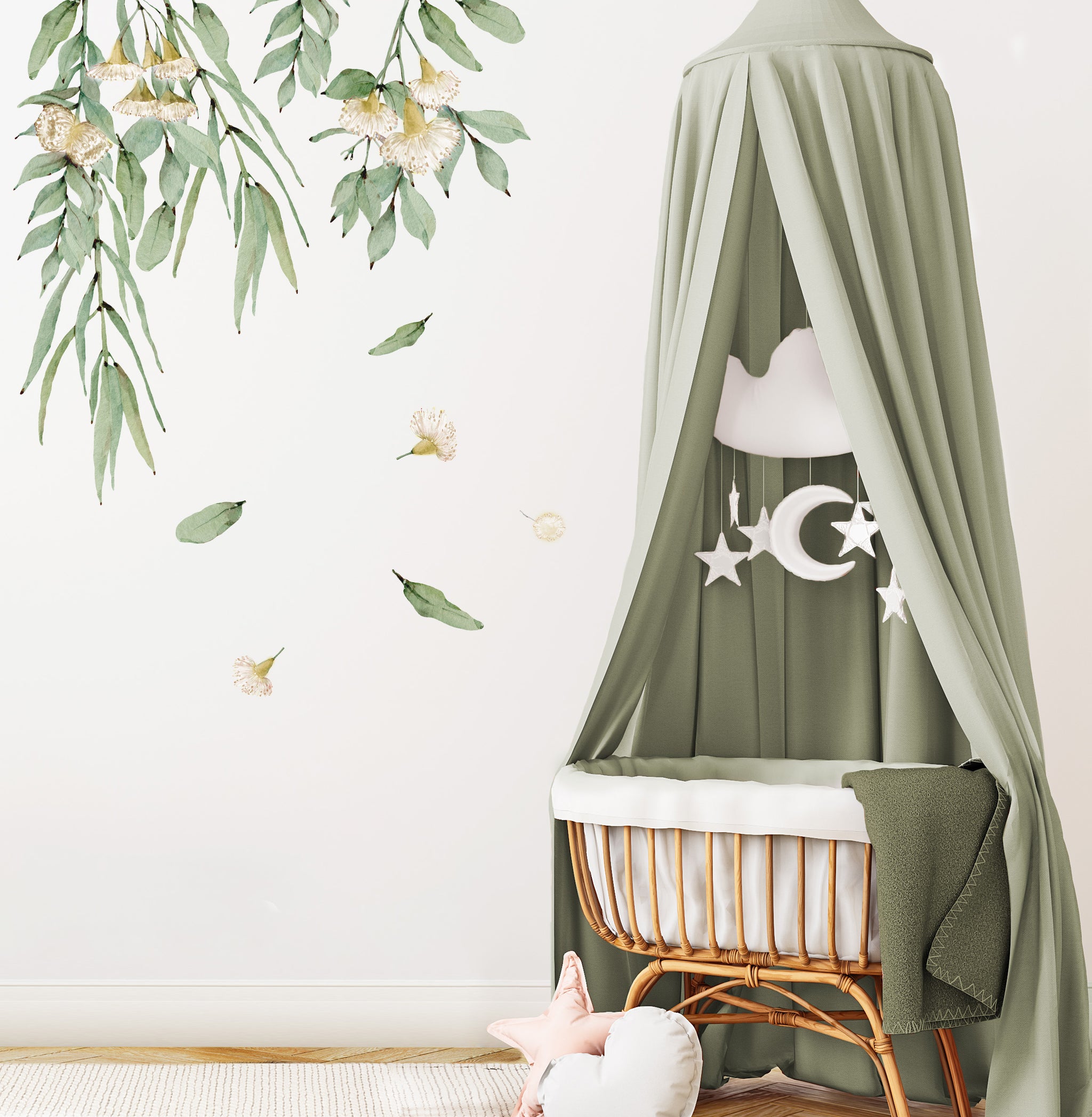 Create a Cascading Garden with Gum Tree Wall Decals in Australia