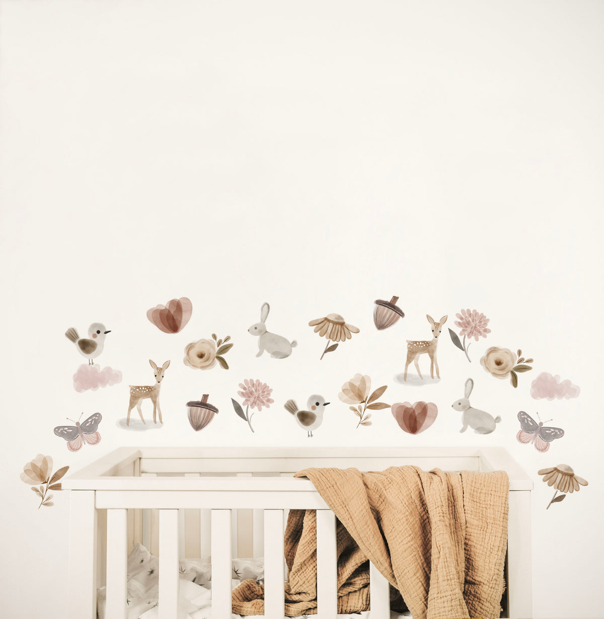 Woodland Wall Decals - Wall Decals - Fable and Fawn